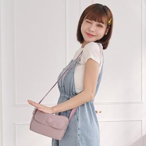 B.S.D.S冰山袋鼠 - 時光旅人 - 知性輕巧百搭斜背小包 - 淡紫色【B171PR】