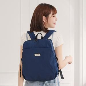 B.S.D.S冰山袋鼠 - 悠活詩集 - 格紋學院風後背包 - 寶藍色【D-1393B】