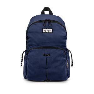 B.S.D.S冰山袋鼠 - 悠活詩集 - 格紋造型後背包 - 寶藍色【S-205B】