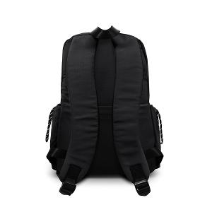 B.S.D.S冰山袋鼠 - 悠活詩集 - 格紋造型後背包 - 黑色【S-205K】