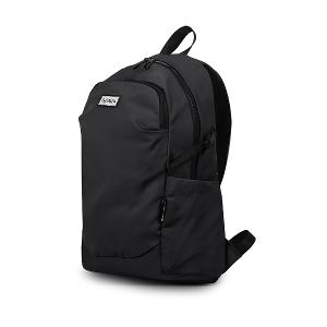 B.S.D.S冰山袋鼠 - 悠活詩集 - 格紋多口袋附插袋後背包 - 黑色【S-218K】