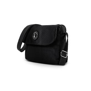 B.S.D.S冰山袋鼠 - 時光旅人 - 知性輕巧百搭斜背小包 - 黑色【B171K】