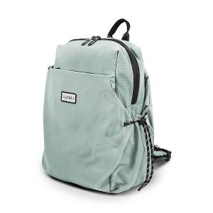 B.S.D.S冰山袋鼠 - 悠活詩集 - 格紋學院風後背包 - 灰藍色【D-1393KB】