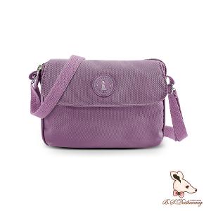 B.S.D.S冰山袋鼠 - 時光旅人 - 知性輕巧百搭斜背小包 - 深芋紫【B171U】