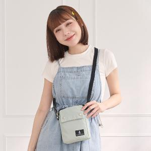 B.S.D.S冰山袋鼠 - 悠活詩集 - 格紋直立雙層斜背小包 - 灰藍色【S129-3KB】