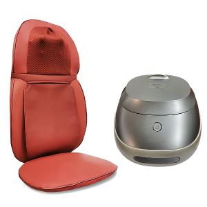 OGAWA  OG-1203溫感肩頸揉捏按摩墊+OG-2730F除菌UV足輕盈PRO