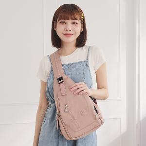 B.S.D.S冰山袋鼠 - 時光旅人 - 知性插扣單肩後背兩用包 - 奶茶杏【B1367C】
