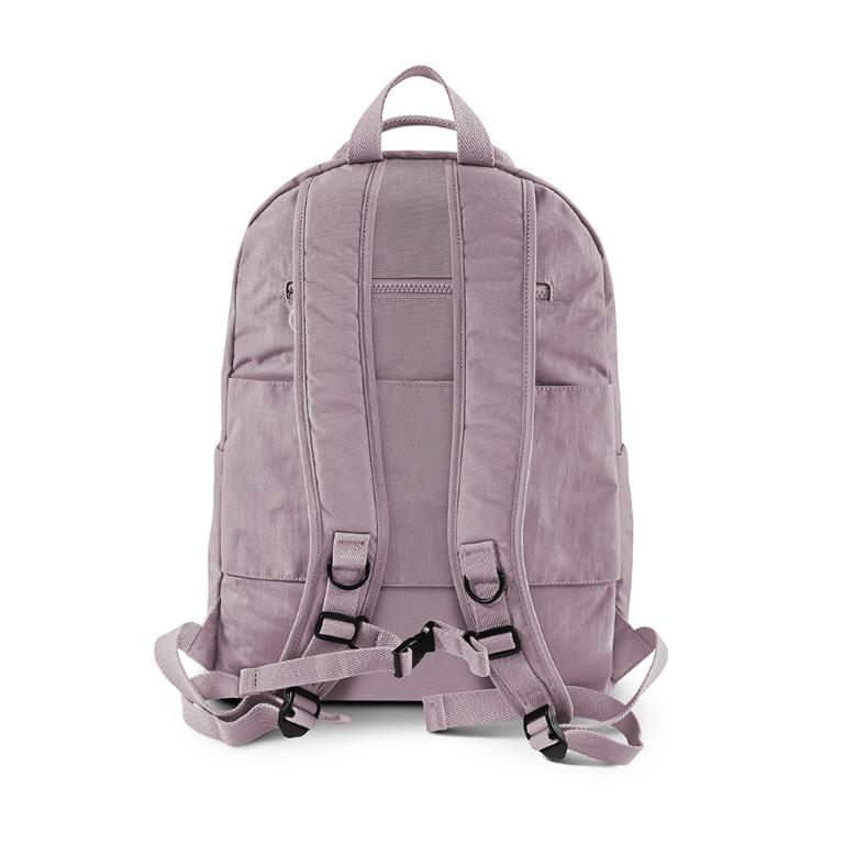 B.S.D.S冰山袋鼠 - 蜜糖日記 - 輕旅多口袋附插袋胸扣後背包 - 粉紫色【A218PR】