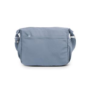 B.S.D.S冰山袋鼠 - 樂活遊記 - 格紋多層收納斜背包 - 藍色【S204B】