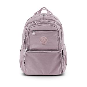 B.S.D.S冰山袋鼠 - 蜜糖日記 - 輕旅多口袋附插袋胸扣後背包 - 粉紫色【A218PR】