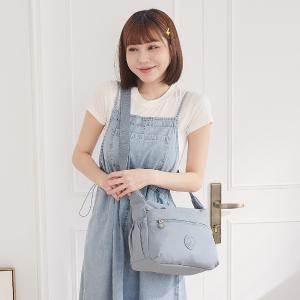 B.S.D.S冰山袋鼠 - 樂活遊記 - 格紋多夾層斜背包 - 藍色【D-1273B】