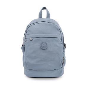 B.S.D.S冰山袋鼠 - 樂活遊記 - 格紋簡約風附插袋後背包 - 藍色【D-1203B】