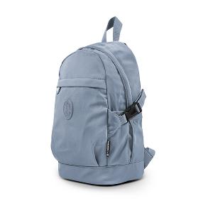 B.S.D.S冰山袋鼠 - 樂活遊記 - 格紋簡約風附插袋後背包 - 藍色【D-1203B】