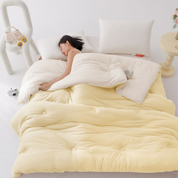 【DUYAN 竹漾】棉被 / Heat Fi / 超柔針織抗菌雲朵被 / 晨光暖陽