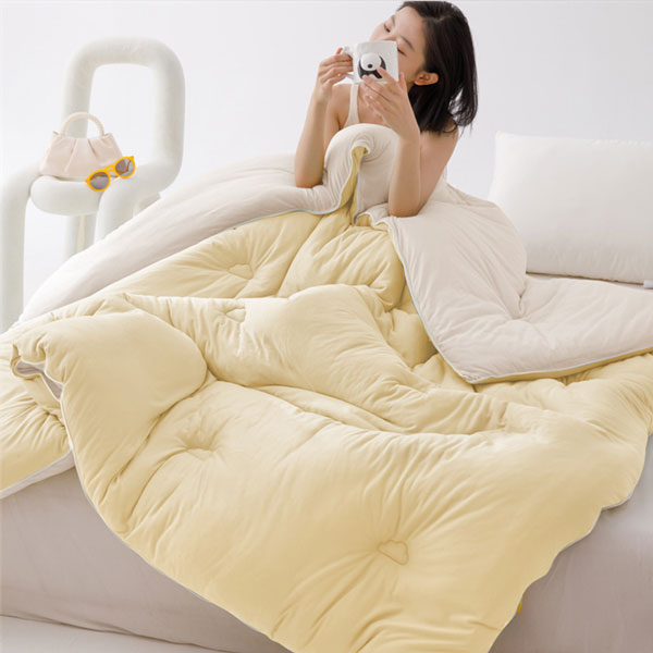 【DUYAN 竹漾】棉被 / Heat Fi / 超柔針織抗菌雲朵被 / 晨光暖陽