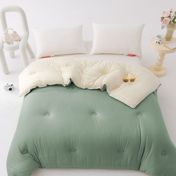 【DUYAN 竹漾】棉被 / Heat Fi / 超柔針織抗菌雲朵被 / 日出森野