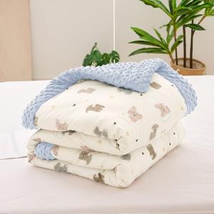 【DUYAN 竹漾】Heat Fi 豆豆絨大豆抗菌冬被 / 150x200cm /  小羊夢境