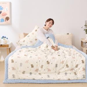 【DUYAN 竹漾】Heat Fi 豆豆絨大豆抗菌冬被 / 150x200cm /  小羊夢境