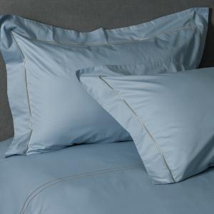 線上特賣|【寬庭】進口長纖棉寢飾四件式|純色 super416 蔚藍