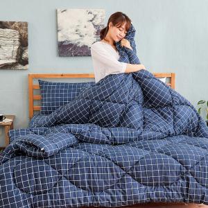 【DUYAN 竹漾】Heat/Fi 可水洗羽絲絨被 / 格陵藍 台灣製