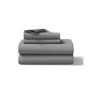 【寬庭】義大利簡約寢飾四件式｜繽紛 水磨灰