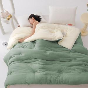 【DUYAN 竹漾】棉被 / Heat Fi / 超柔針織抗菌雲朵被 / 日出森野