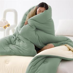 【DUYAN 竹漾】棉被 / Heat Fi / 超柔針織抗菌雲朵被 / 日出森野