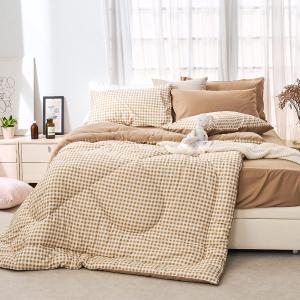 【DUYAN 竹漾】Heat/Fi 可水洗羽絲絨被 / 焦糖奶茶 台灣製