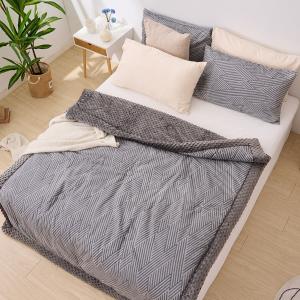 【DUYAN 竹漾】Heat Fi 豆豆絨大豆抗菌冬被 / 150x200cm / 漠旅流沙