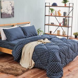 【DUYAN 竹漾】Heat/Fi 可水洗羽絲絨被 / 格陵藍 台灣製