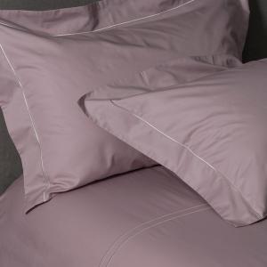 線上特賣｜【寬庭】進口長纖棉寢飾四件式｜純色 super416 霧灰粉