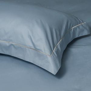 線上特賣|【寬庭】進口長纖棉寢飾四件式|純色 super416 蔚藍