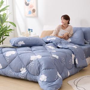 【DUYAN 竹漾】Heat/Fi 可水洗羽絲絨被 / 雲朵童話 台灣製