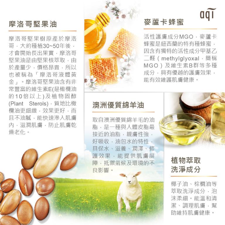 綿羊油蜂蜜潤膚沐浴乳 1000ml x2