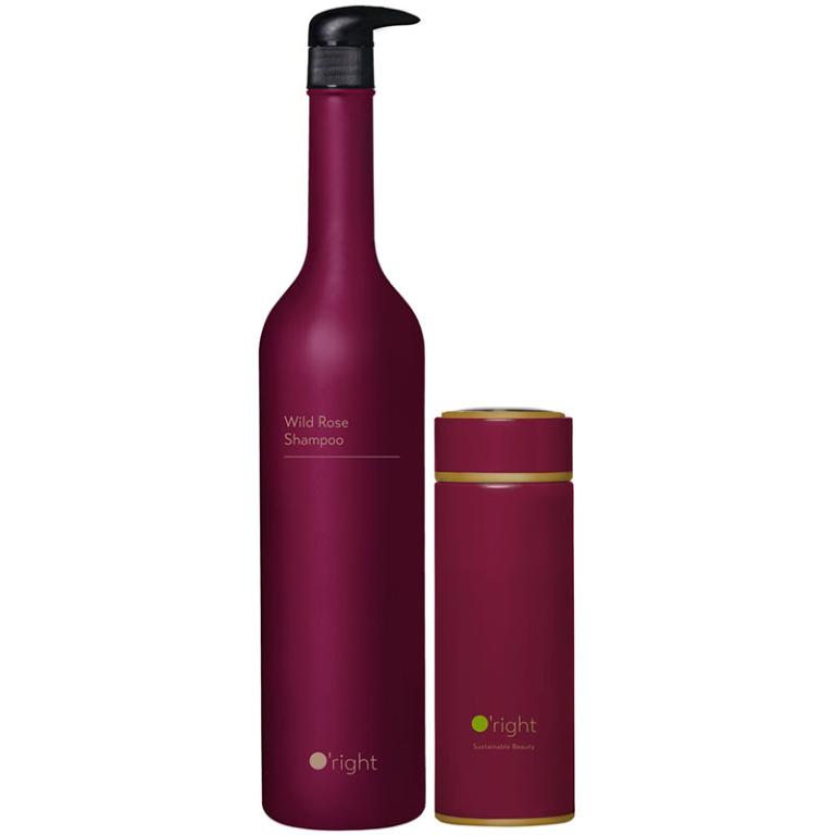 O`right 歐萊德 咖啡因/曠野玫瑰/辣木 洗髮精1000mL任選一+限定款續行杯 (隨機出貨)