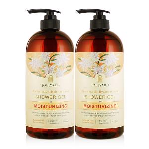 潔麗雅 雪絨花&玻尿酸潤澤沐浴露 1000ml x二瓶