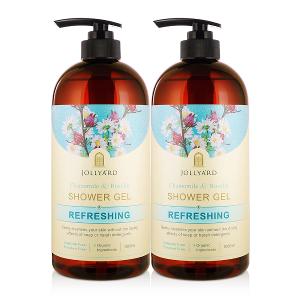 潔麗雅 洋甘菊&洛神花清爽沐浴露 1000ml x二瓶