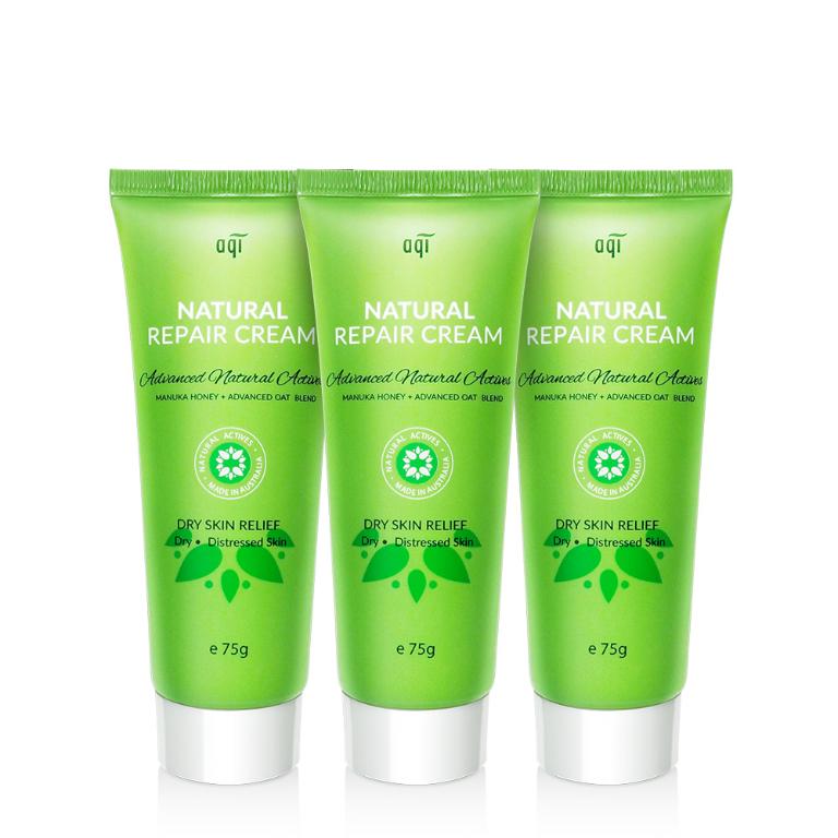 澳洲aqi 麥蘆卡蜂蜜修護霜 75g x3