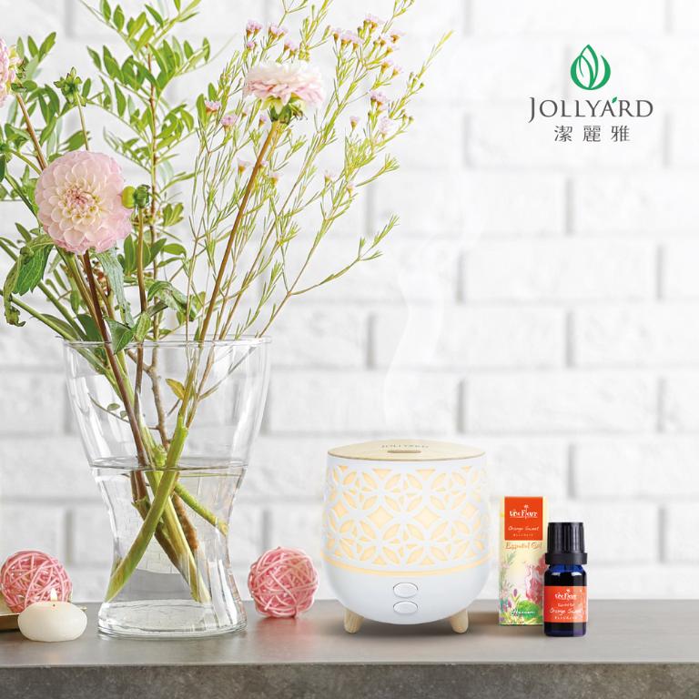 潔麗雅 花語水氧機+ 甜橙精油 10ml