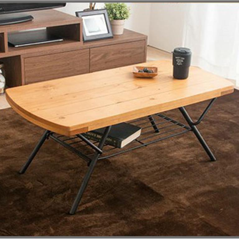 伊塔工業復古風可折合茶几桌