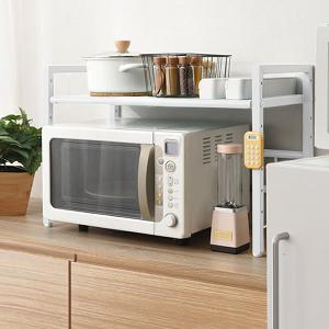 元森桌上流理台上伸縮單層置物架