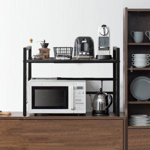 元森桌上流理台上伸縮單層置物架