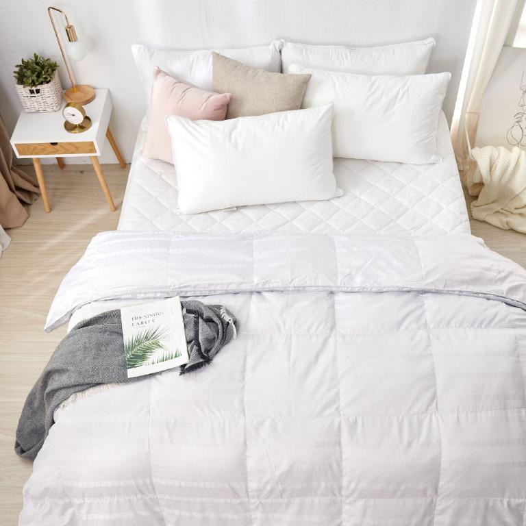 【DUYAN 竹漾】雙人特級90/10羽絨被 台灣製