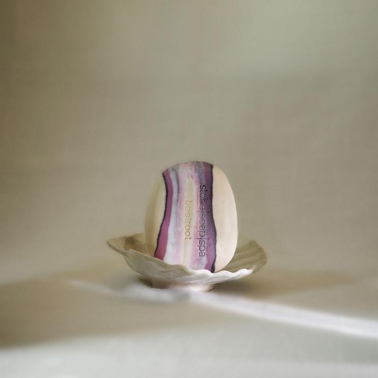 暮山紫沉 鵝卵石香氛輕柔磨砂皂 472