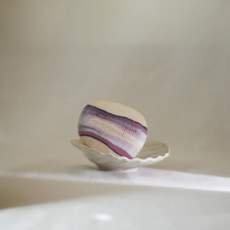 暮山紫沉 鵝卵石香氛輕柔磨砂皂 472