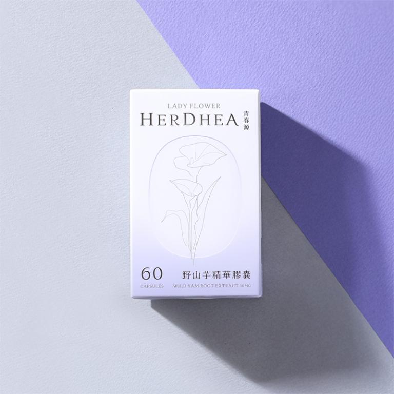 LADY FLOWER HER DHEA 青春源野山芋精華(60顆/盒)