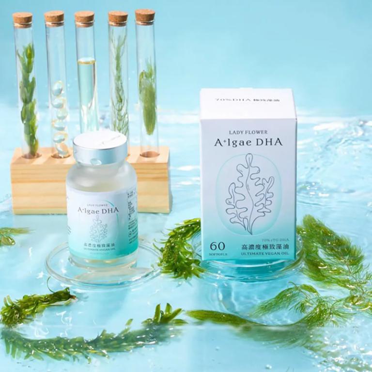 LADY FLOWER 70% DHA 極致藻油 60顆/盒 (2盒組)