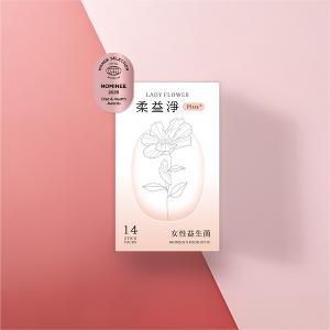 LADY FLOWER 柔益淨 女性益生菌 Plus輕巧包(14入/盒)+HER DHEA 青春源野山芋精華(60顆/盒)