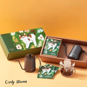 【喜憨兒】啡享品味禮盒 I 濾掛咖啡 I 手沖咖啡壺