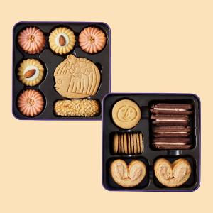 【喜憨兒】完美小孩聯名鐵盒-幸福版(紫色) I 手工餅乾 I 伴手禮